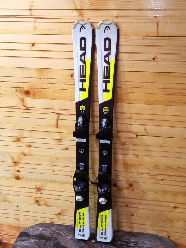 LYŽE HEAD SUPERSHAPE TEAM WHITE 117CM